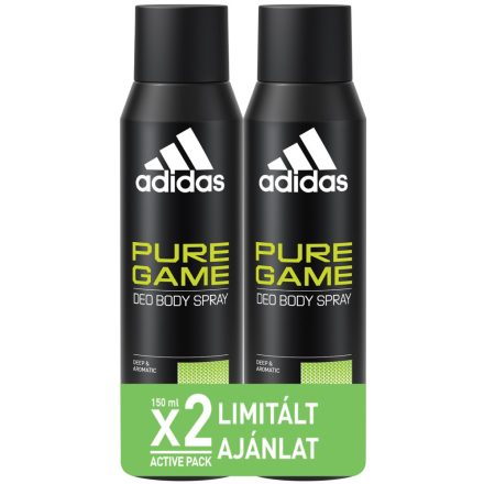 Adidas Férfi Deo Spray - Pure Game - Duo 2x150ml