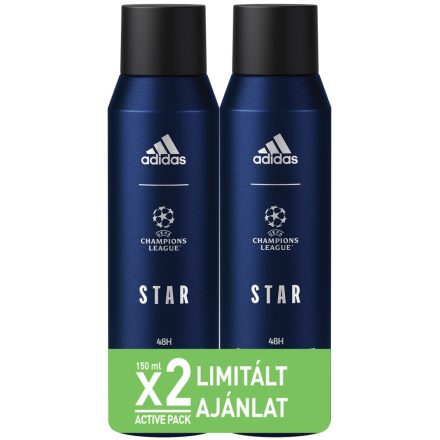 Adidas Férfi Deo Spray - UEFA 10 - Duo 2x150ml