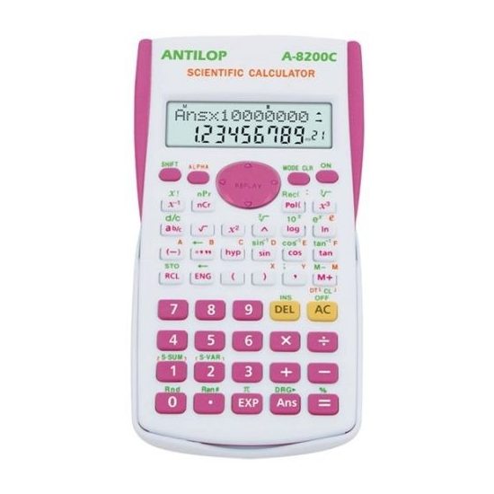 Antilop 8200C Tudományos Számológép - Pink