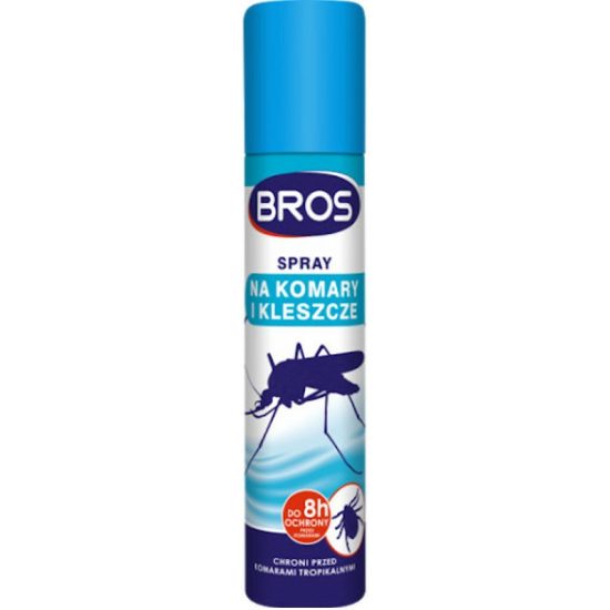 BROS Szúnyog- és Kullancsriasztó Aeroszol 90 ml