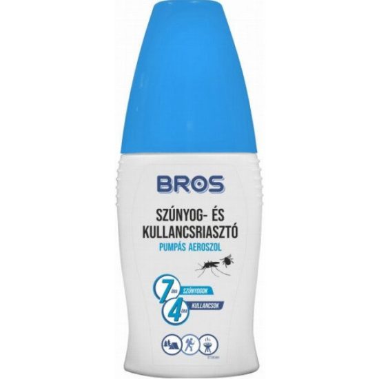 BROS Szúnyog- és Kullancsriasztó Pumpás 100 ml