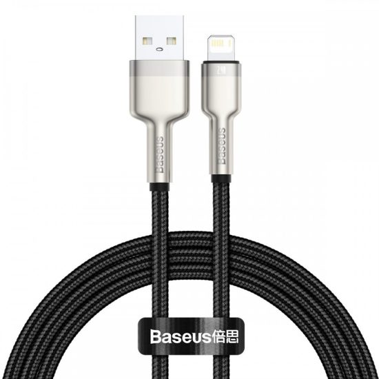 Baseus Cafule USB - Lightning Kábel - 1m 2.4A - Fekete