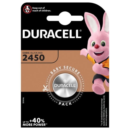 Duracell CR2450 Lítium Gombelem