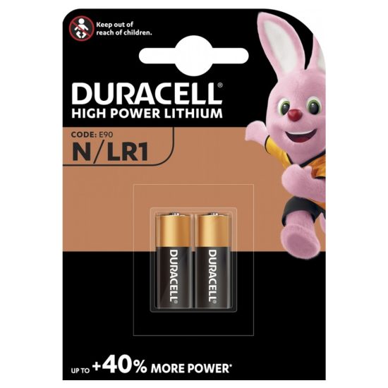 Duracell LR1 Lady Alkáli 1,5V Riasztóelem x 2 db