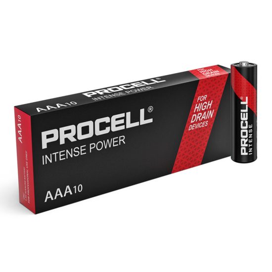 Duracell Procell Intense AAA LR03 PX2400 Alkáli Elem x 10 db