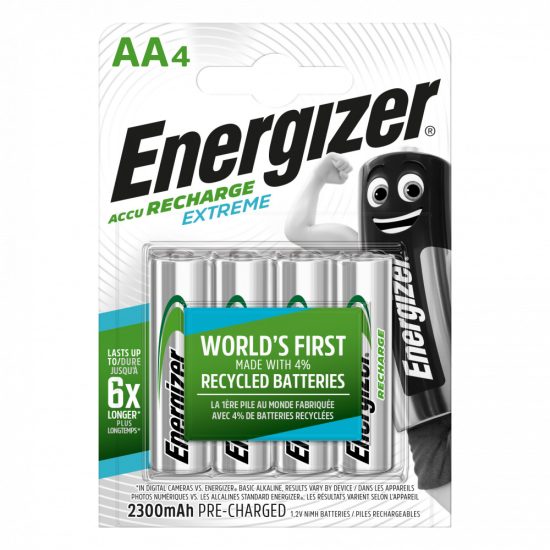 Energizer Akkumulátor Extreme Ceruza AA 2300mAh x 4 db