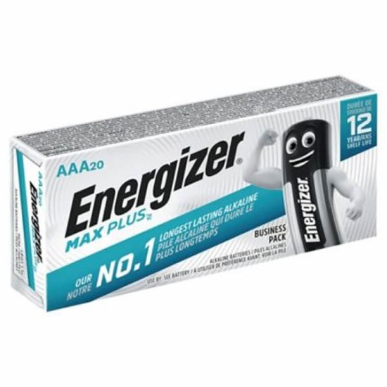 Energizer Max Plus Alkáli AAA LR03 Mikro Elem x 20 db