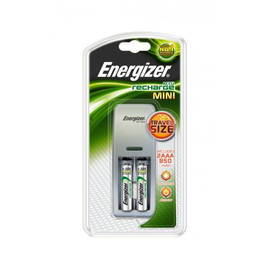 Energizer Mini NiMH Akkumulátor Töltő + 2x 700 mAh AAA