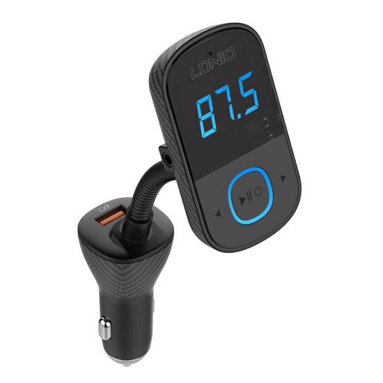 LDNIO C705Q FM Transmitter és Töltő - 2xUSB + USB-C