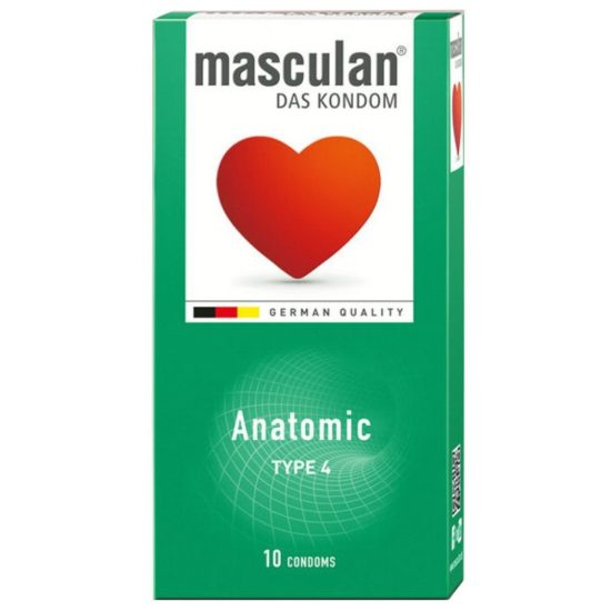 Masculan "4" Anatomic Gumióvszer x 10 db