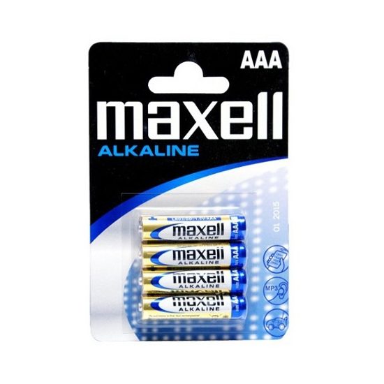 Maxell Alkáli Mikro AAA LR03 elem x 4 db