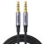 Ugreen Audio kábel - 4-pólusú - 3.5mm Jack - 2m - Fekete