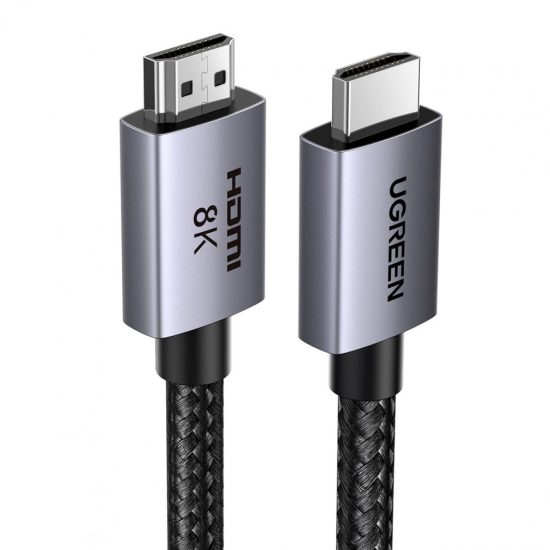 Ugreen HDMI 2.1 Tanúsított UHD Kábel - 3m 8K - Fekete