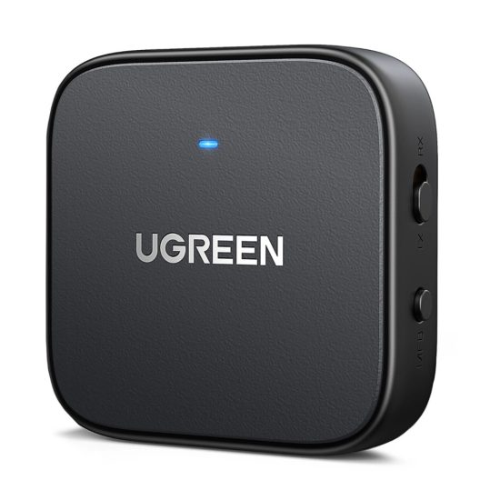 Ugreen CM667 Bluetooth 5.2 Audio Transmitter/Receiver - Fekete