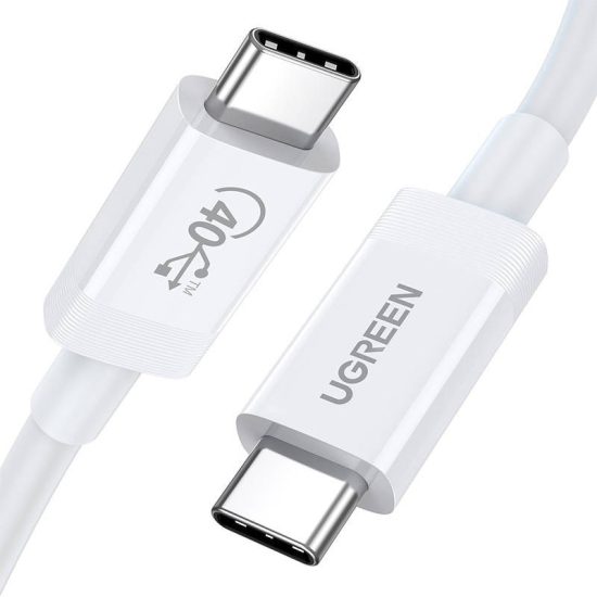 UGREEN USB-C - USB-C USB4 Kábel - 0,8m 100W 40Gpbs