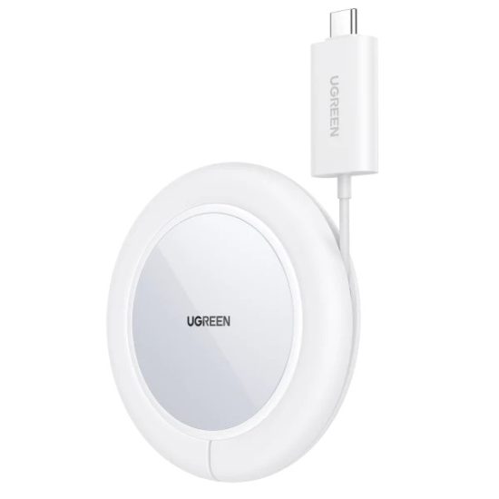 UGREEN CD245 Vezeték Nélküli Töltő - 15W - Fehér