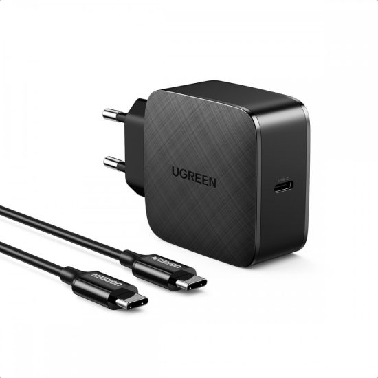 UGREEN CD217 GaN Hálózati Gyorstöltő - 1xUSB-C - 65W