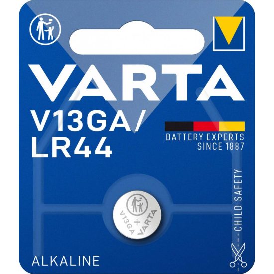 Varta V13GA LR44 Alkáli Gombelem