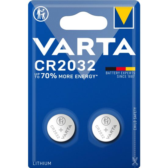 Varta CR2032 Lítium Gombelem x 2 db