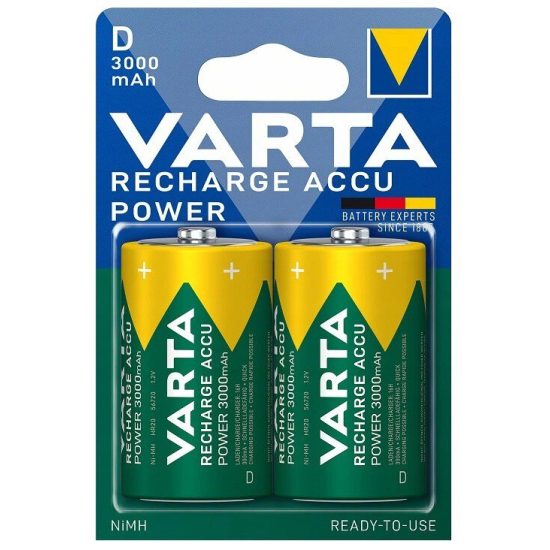 Varta Akkumulátor Power Góliát D 3000mAh x 2 db