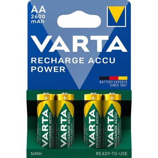 Varta Akkumulátor Power Ceruza AA 2600mAh x 4 db