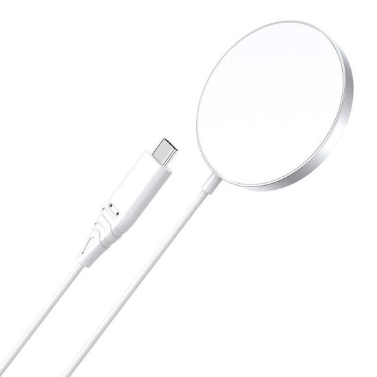 Choetech T518 Wireless Töltő 15W - MagSafe kompatibilis - Fehér