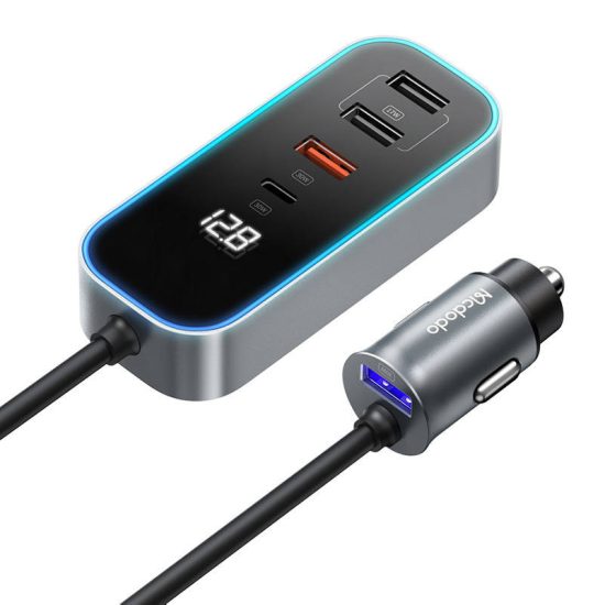 Mcdodo CC-1900 Autós Töltő 107W - 4xUSB + 1xUSB-C