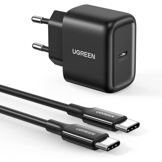 UGREEN CD250 Hálózati Töltő 25W - USB-C + 2m C-C Kábel