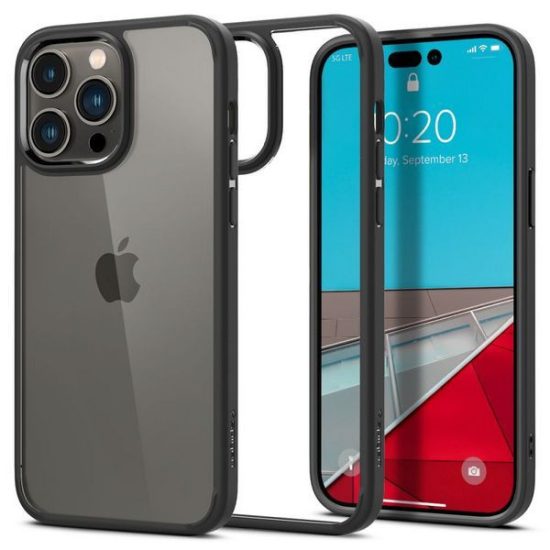 iPhone 14 Pro Tok - Spigen Ultra Hybrid - Fekete