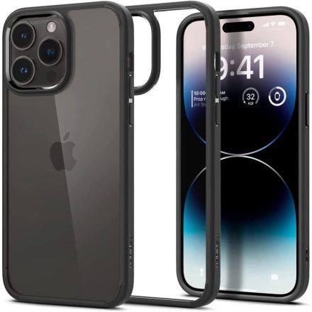 iPhone 14 Pro Max Tok - Spigen Ultra Hybrid - Fekete