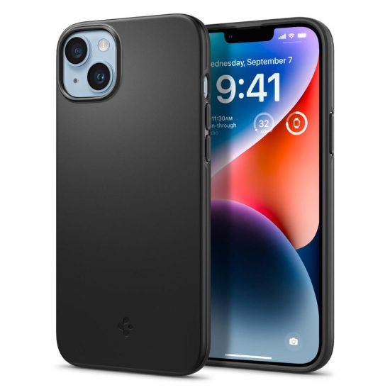 iPhone 14 Plus Tok - Spigen Thin Fit - Fekete