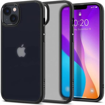 iPhone 14 Plus Tok - Spigen Ultra Hybrid - Matt Fekete