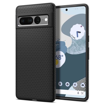 Google Pixel 7 Pro Tok - Spigen Liquid Air - Fekete