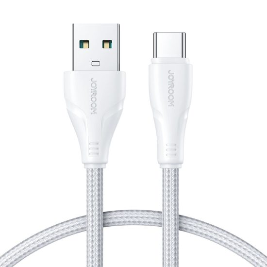 Joyroom USB - USB-C Surpass Kábel - 1.2m 3A - Fehér