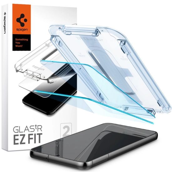 Samsung Galaxy S23 Kijelzővédő Üvegfólia - Spigen Glas.tR EZ Fit x 2 db