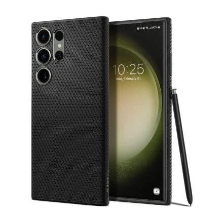 Samsung Galaxy S23 Ultra Tok - Spigen Liquid Air - Fekete