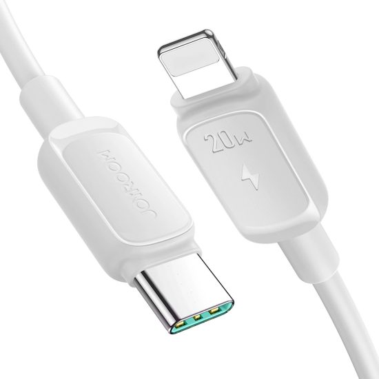 Joyroom USB-C - Lightning Multi-Color Kábel - 1.2m 20W - Fehér