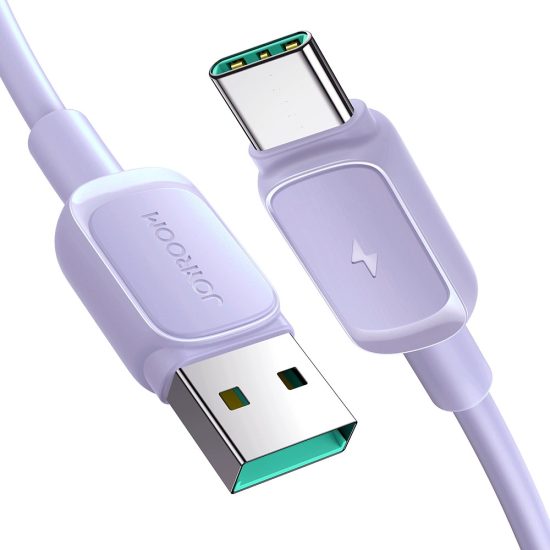 Joyroom USB - USB-C A14 Kábel - 1.2m 3A - Lila