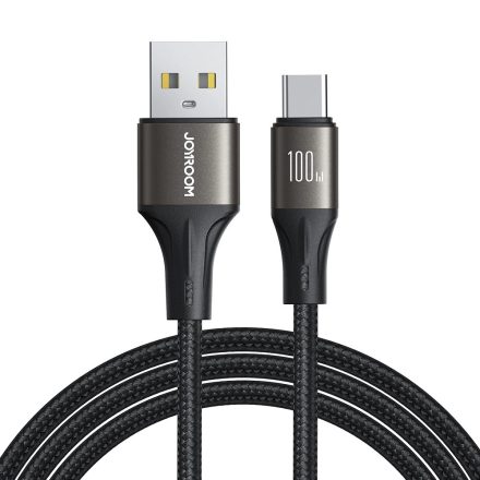 Joyroom USB - USB-C Light-Speed Kábel - 1.2m 100W - Fekete