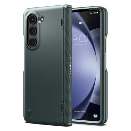 Samsung Galaxy Z Fold 5 Tok - Spigen Slim Armor Pro - Zöld