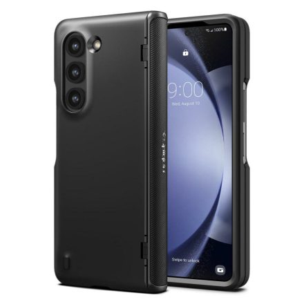 Samsung Galaxy Z Fold 5 Tok - Spigen Slim Armor Pro - Fekete