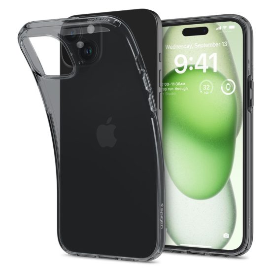 iPhone 15 Pro Tok - Spigen Crystal Flex - Space Crystal