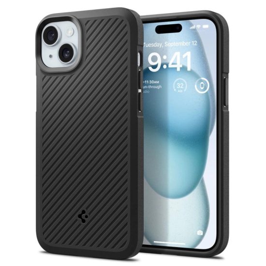 iPhone 15 Plus Tok - Spigen Core Armor - Fekete