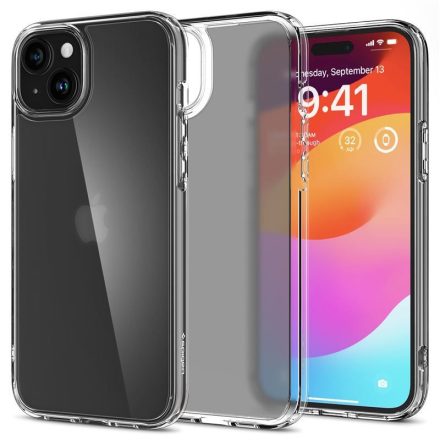 iPhone 15 Plus Tok - Spigen Ultra Hybrid - Matt Átlátszó