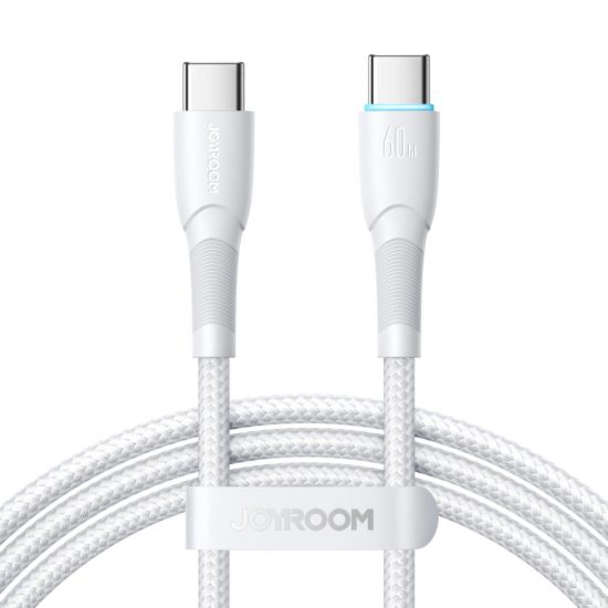 Joyroom USB-C - USB-C Starry Kábel - 1m 60W - Fehér