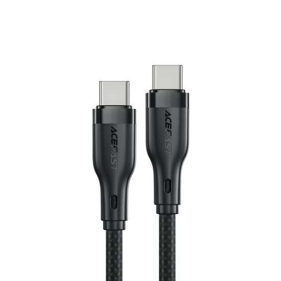 Acefast USB-C - USB-C Kábel - 1.2m 3A 60W - Fekete