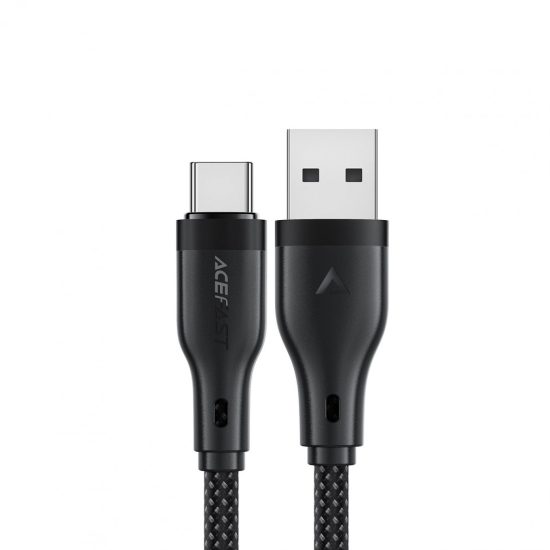 Acefast USB-A - USB-C Kábel - 1.2m 3A - Fekete