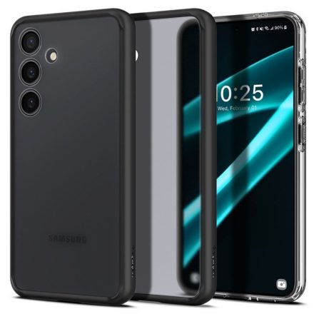 Samsung Galaxy S24+ Plus Tok - Spigen Ultra Hybrid - Átlátszó-Fekete