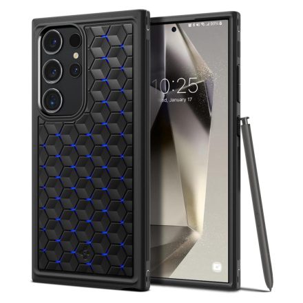 Samsung Galaxy S24 Ultra Tok - Spigen Cryo Armor - Fekete-Kék