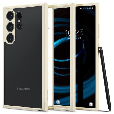 Samsung Galaxy S24 Ultra Tok - Spigen Ultra Hybrid - Bézs